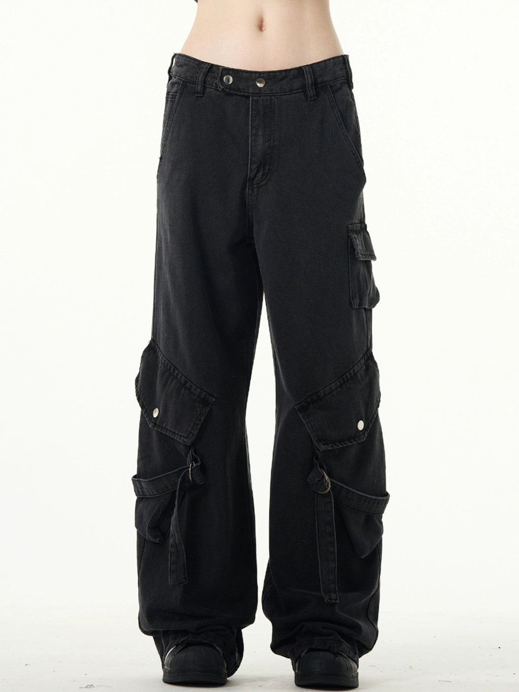 Niche Premium Work Pockets Jeans  OR0441