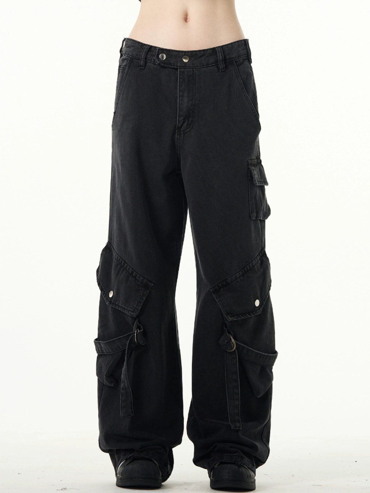 Niche Premium Work Pockets Jeans  OR0441