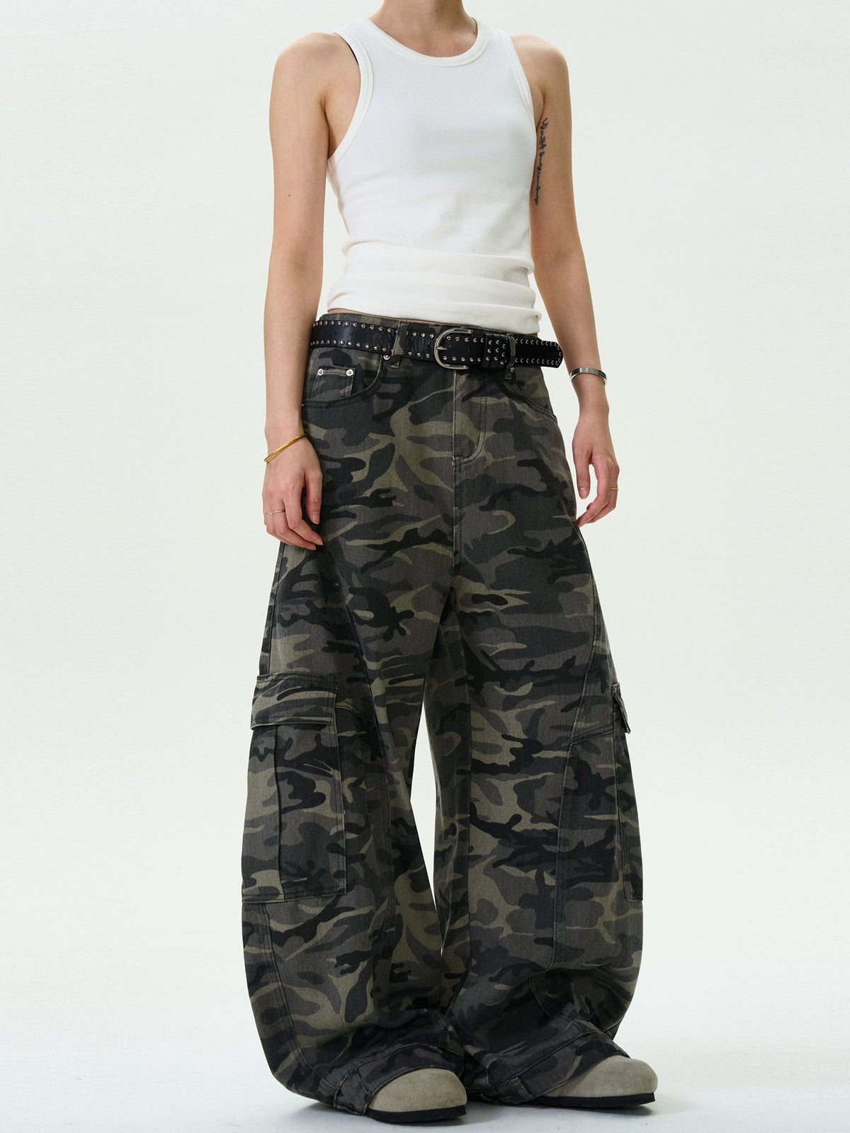 Vintage Camouflage Machete Jeans  OR0443