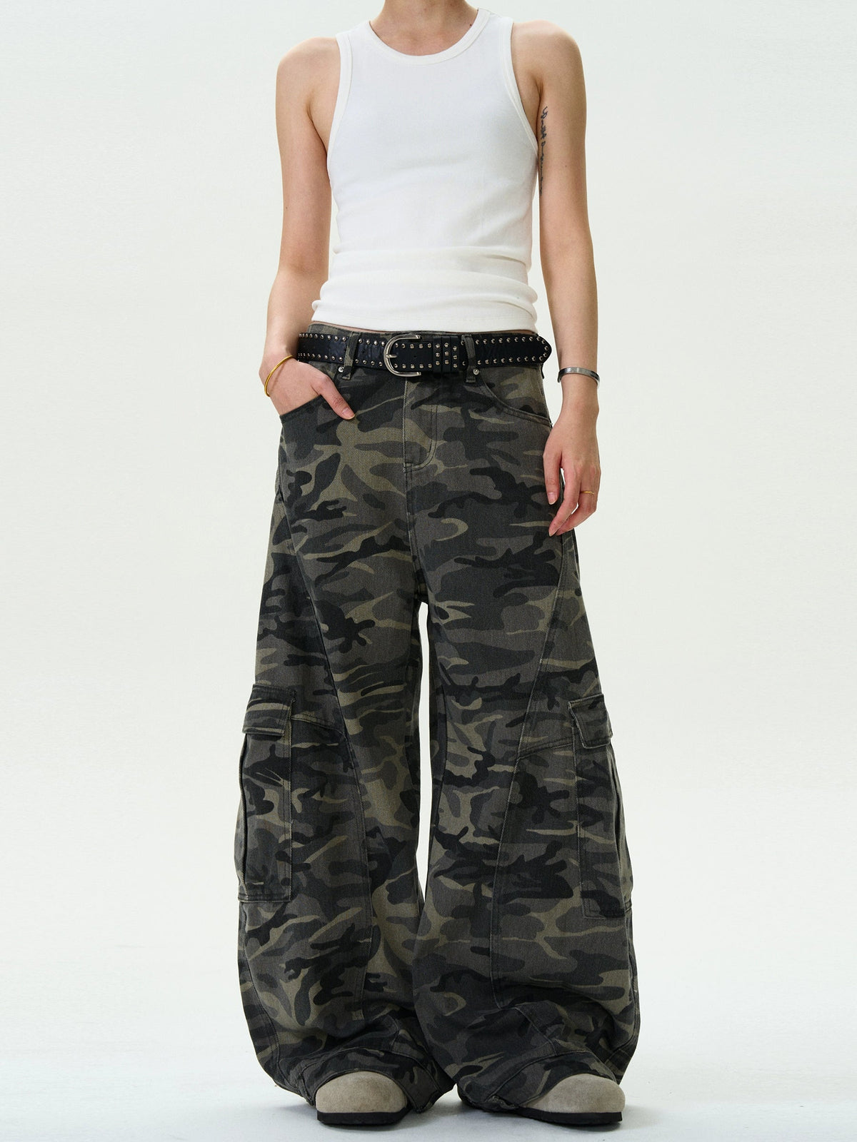 Vintage Camouflage Machete Jeans  OR0443