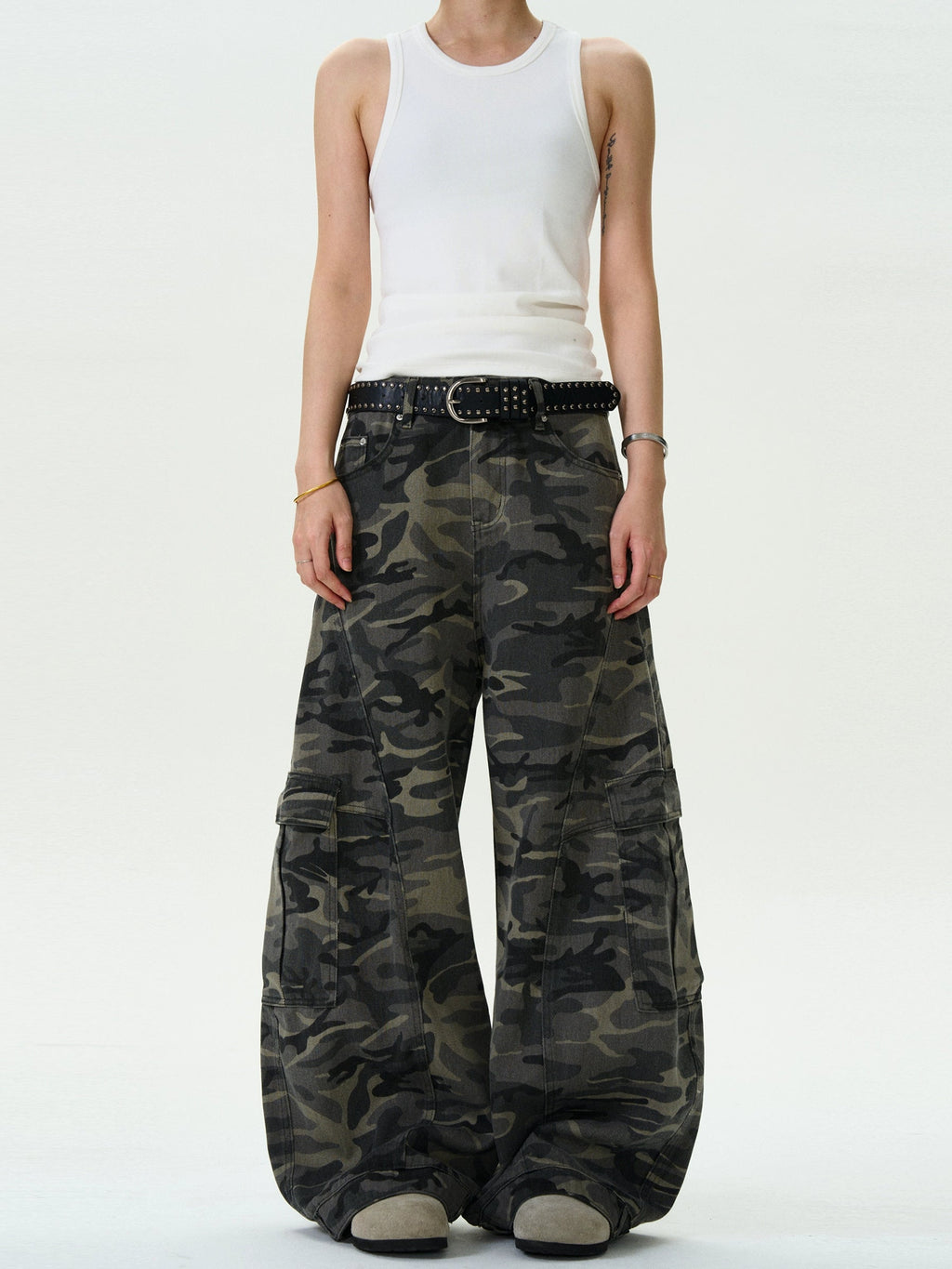 Vintage Camouflage Machete Jeans  OR0443