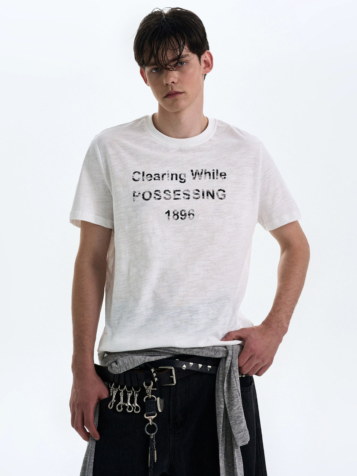 Retro Bamboo Printed T-shirt  OR0465