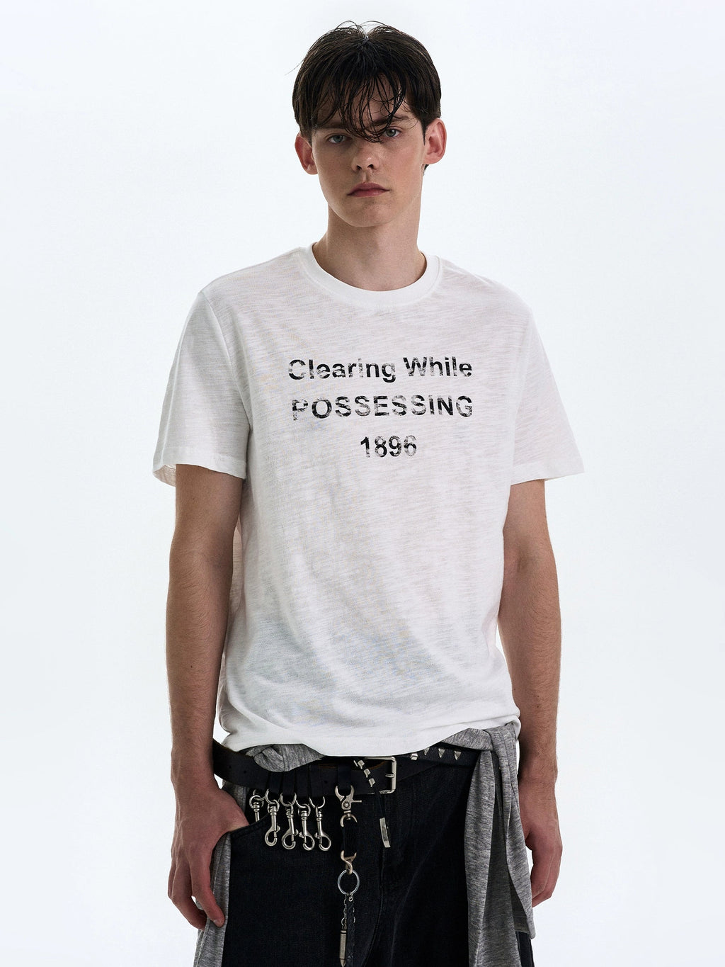 Retro Bamboo Printed T-shirt  OR0465