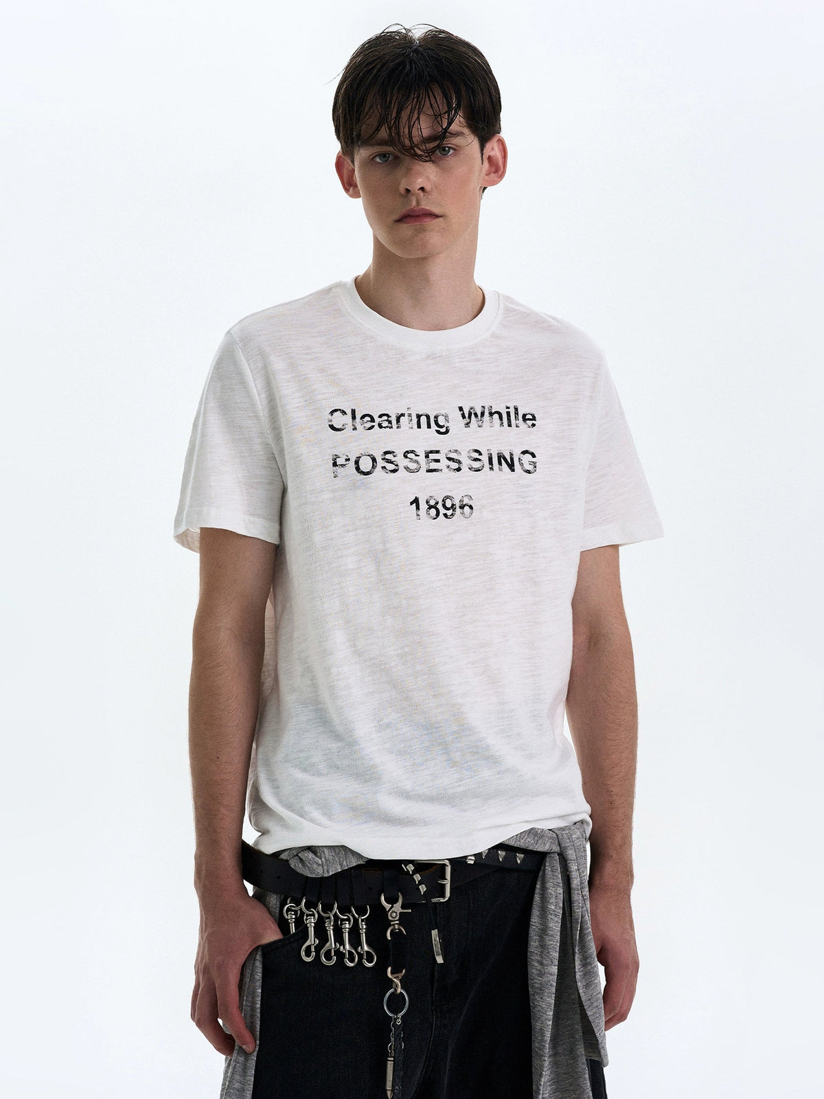 Retro Bamboo Printed T-shirt  OR0465
