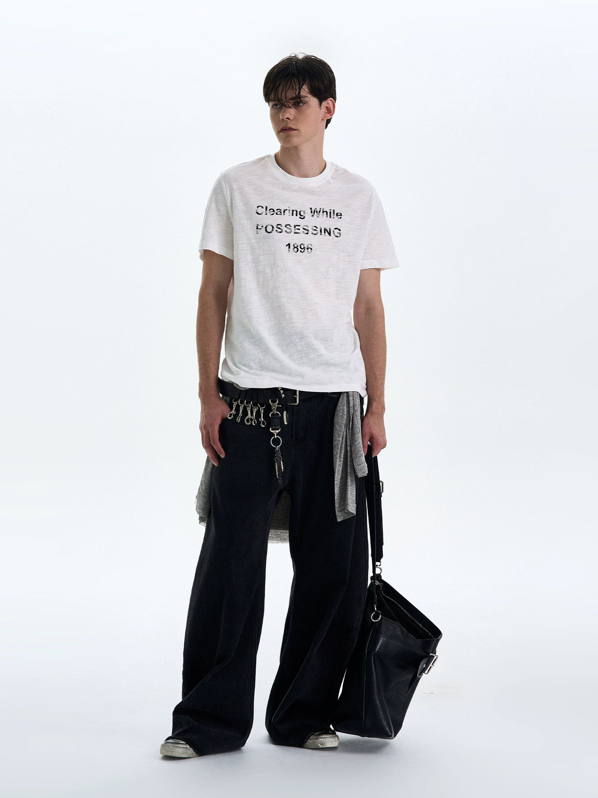 Retro Bamboo Printed T-shirt  OR0465