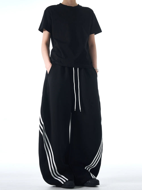 Classic Three Bar Machete Striped Pants  OR0466