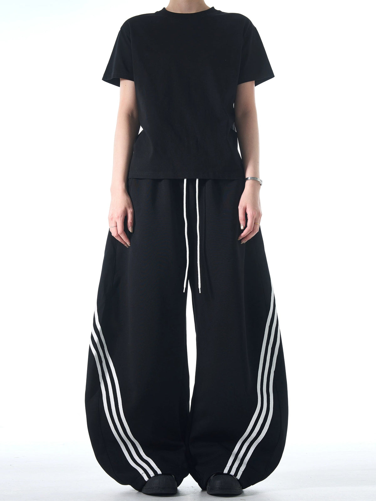 Classic Three Bar Machete Striped Pants  OR0466