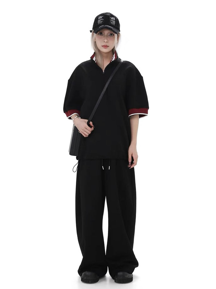 Sports Wind Sweat T-shirt  OR0477