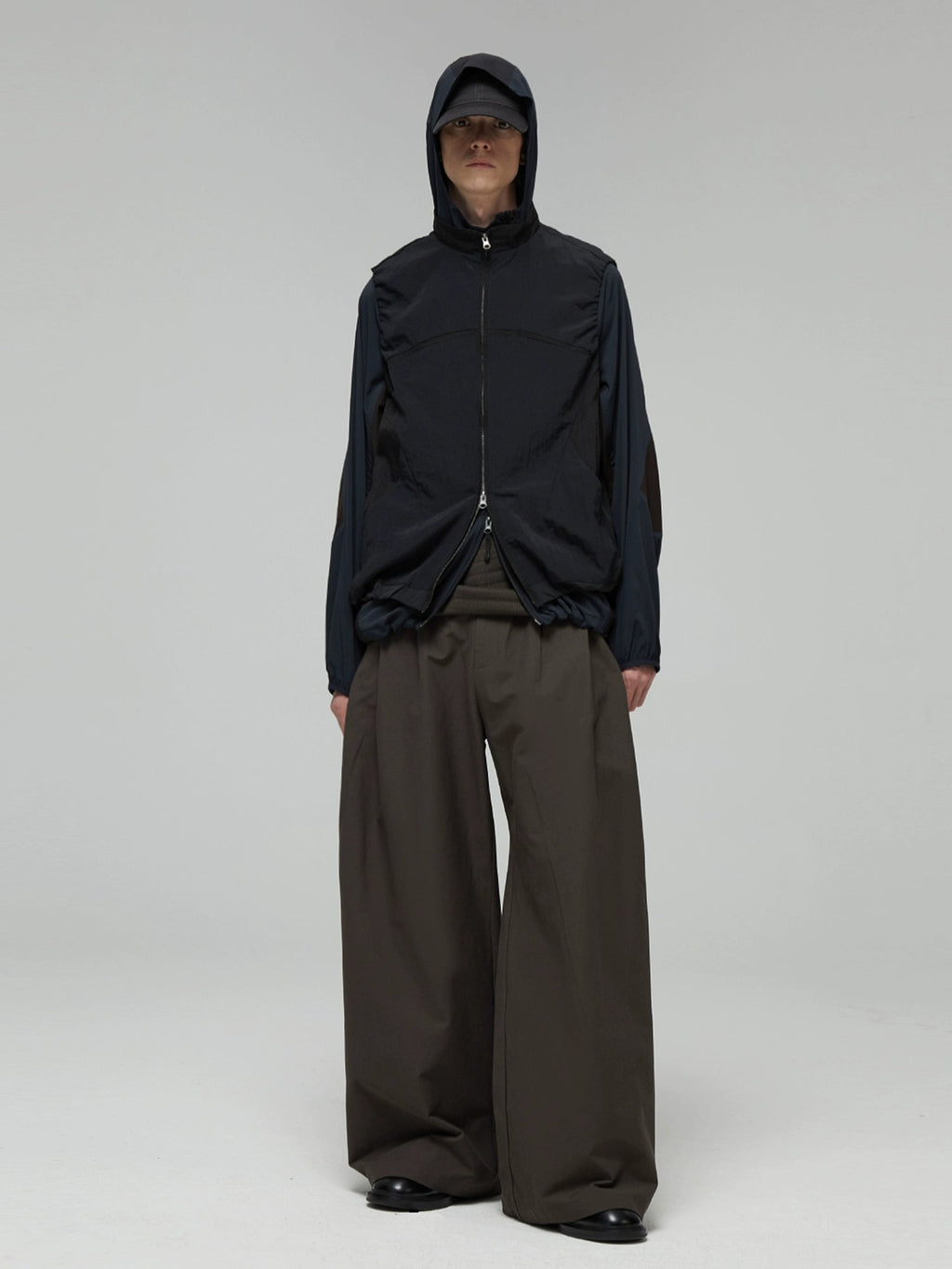 Relaxed Fit Spring Summer Pleated Pants  OR0510