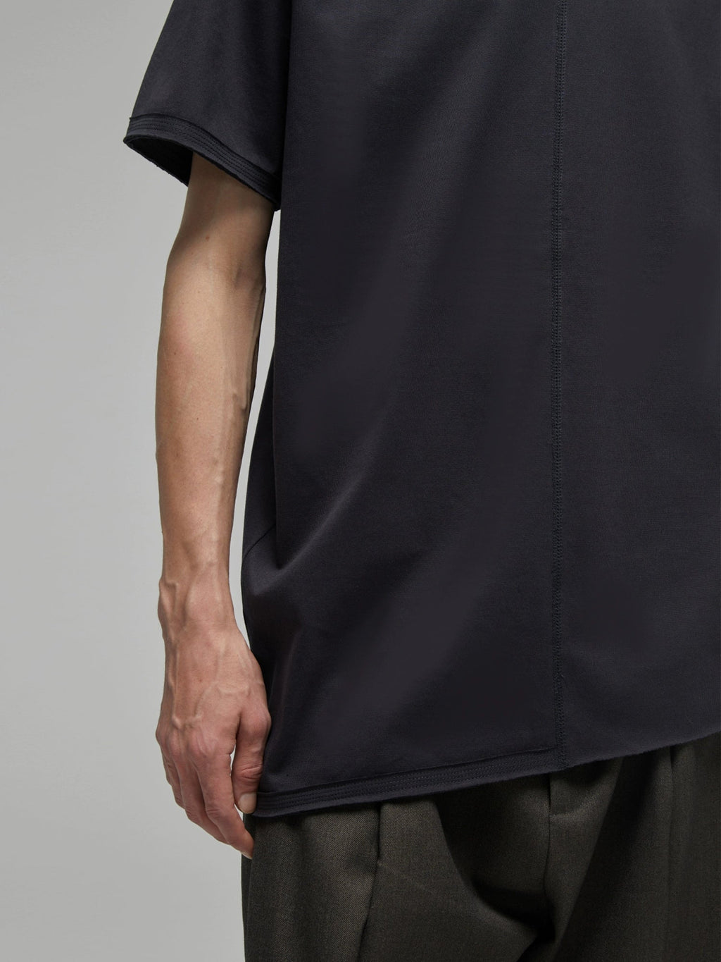 Structured Panel Relaxed Fit Tee  OR0527