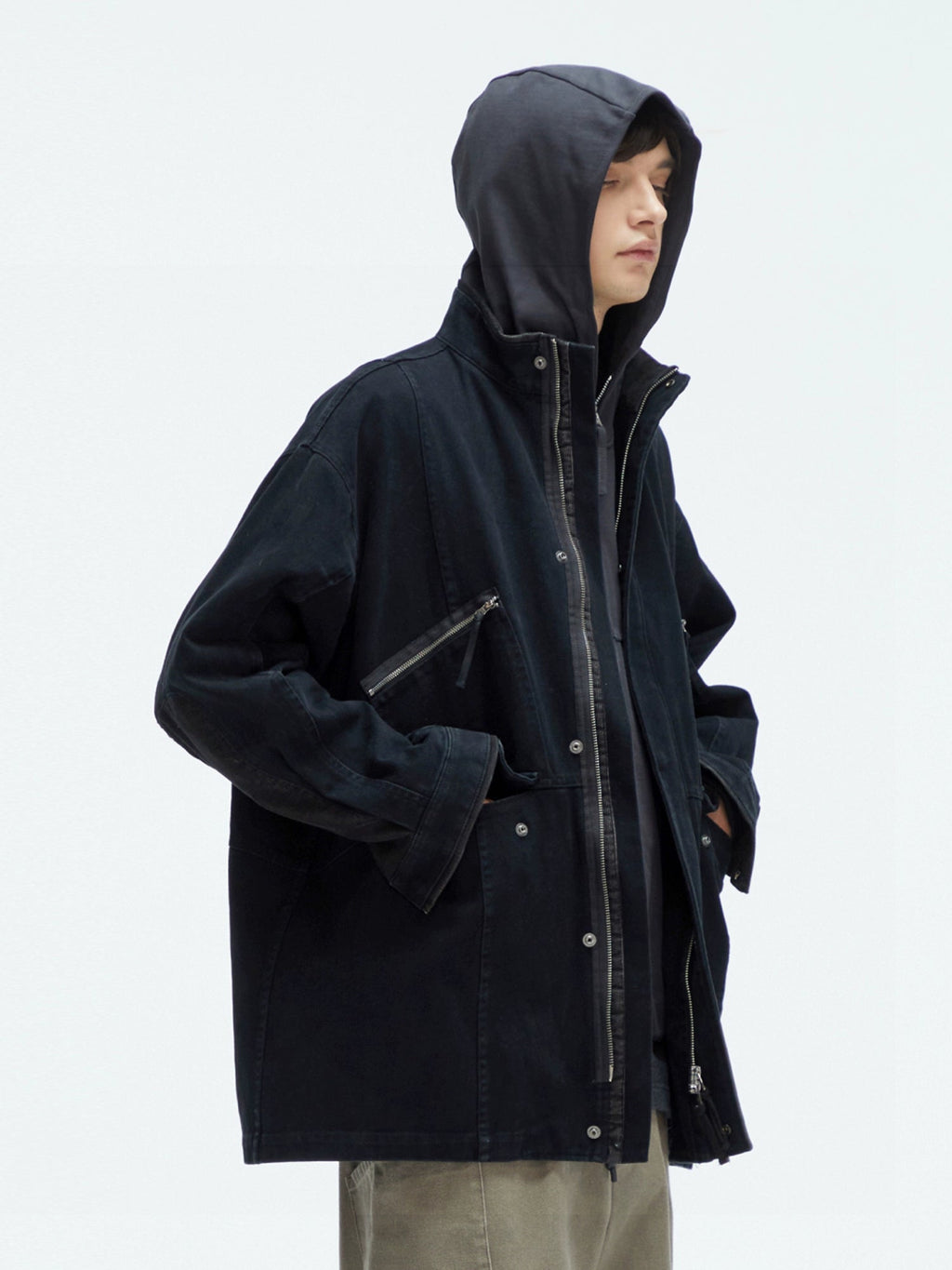 Garment-Washed M65 Utility Jacket  OR0530
