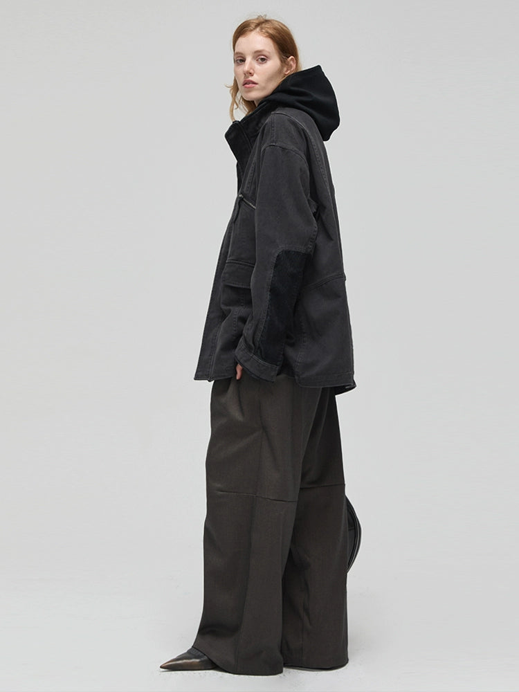 Garment-Washed M65 Utility Jacket  OR0530