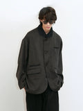 Vintage Multi-Pocket Panel Blazer Jacket  OR0536