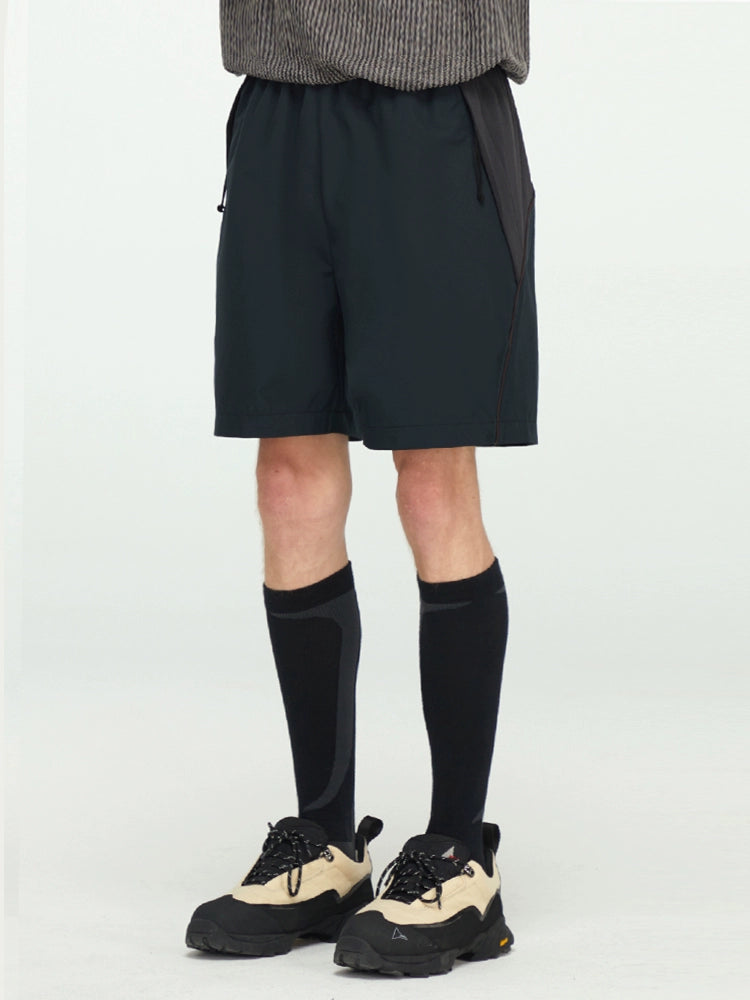 Contrast Stitch Multi-Pocket Sport Shorts  OR0537