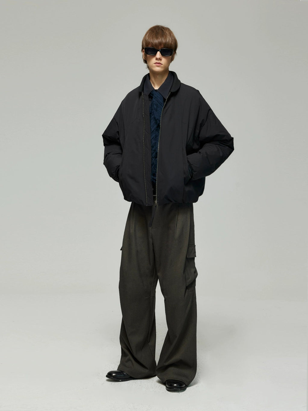 Relaxed Fit Down Flight Jacket  OR0541