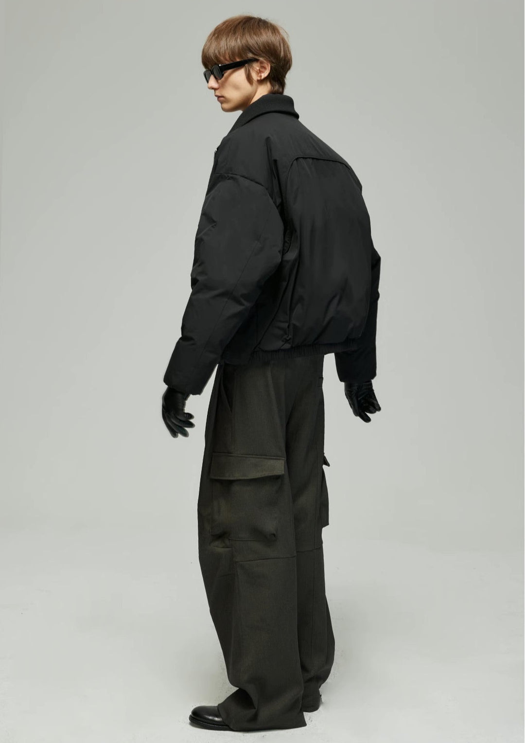 Relaxed Fit Down Flight Jacket  OR0541