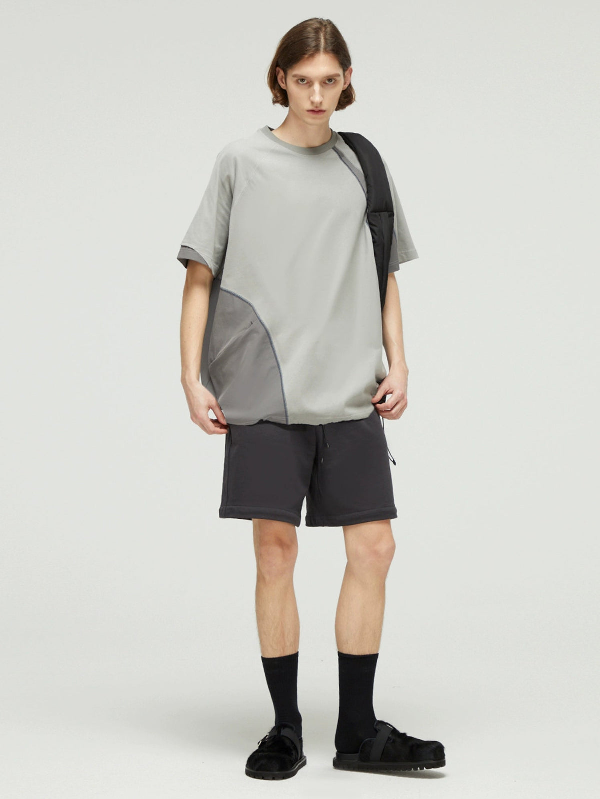 Breathable Panel Pocket Tee  OR0543
