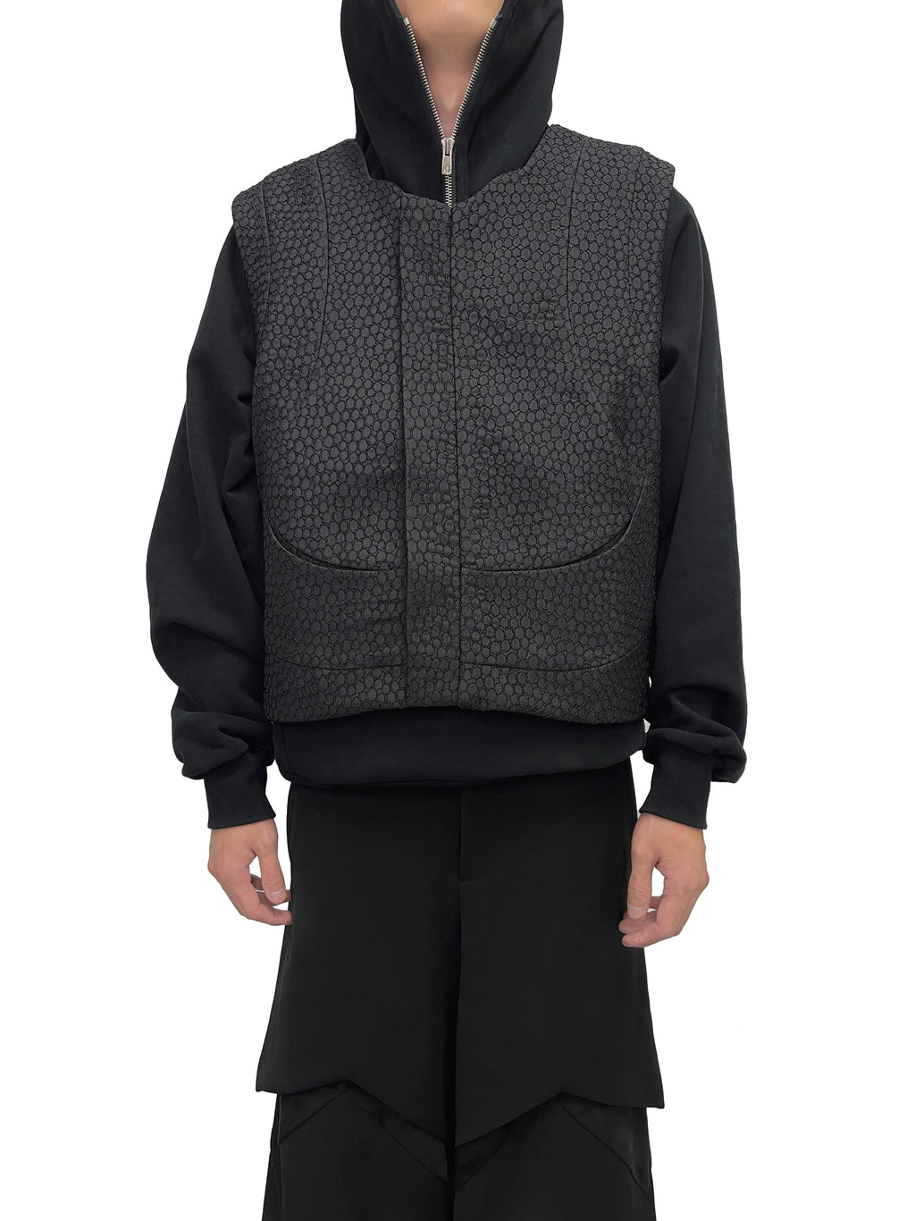 Deconstructed Insect Shell Vest  OR0571