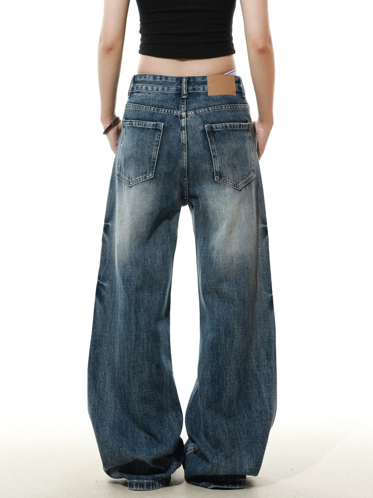 Vintage Washed Old Design Jeans  OR0589