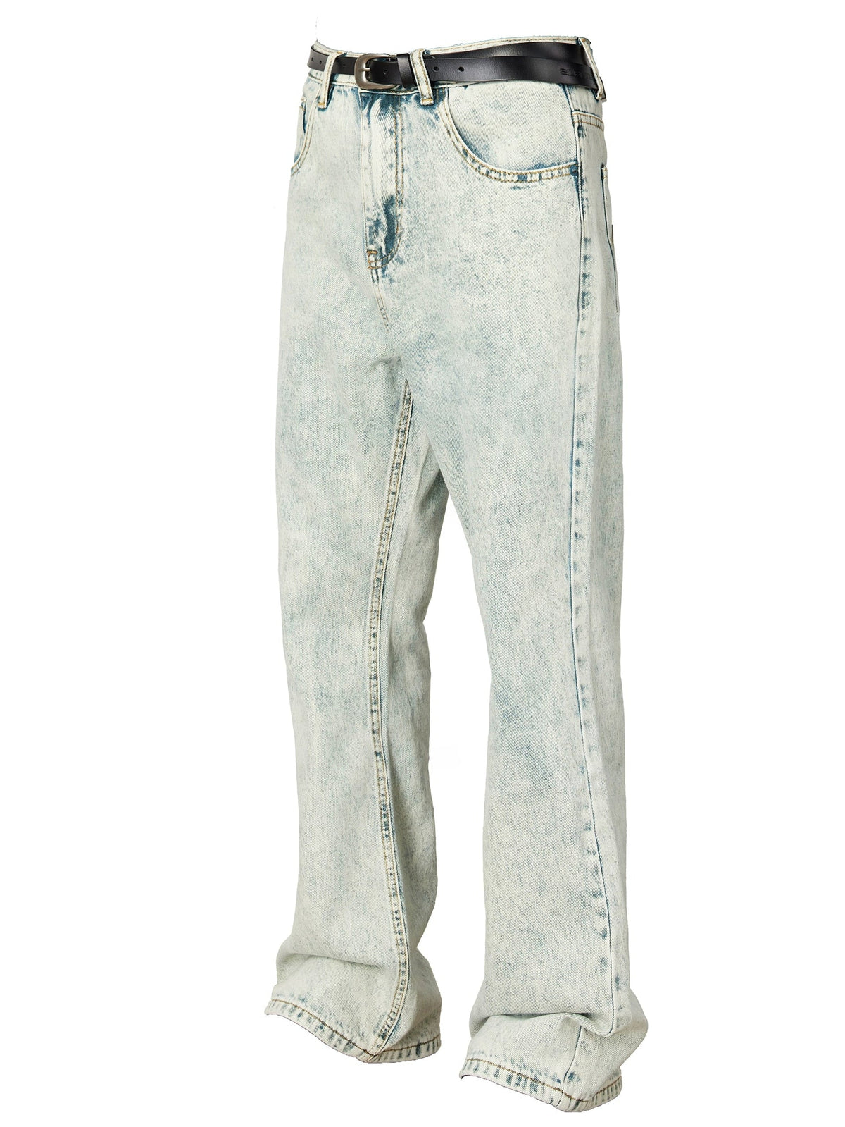 Vintage Fade Color Straight Flared Denim  OR0602