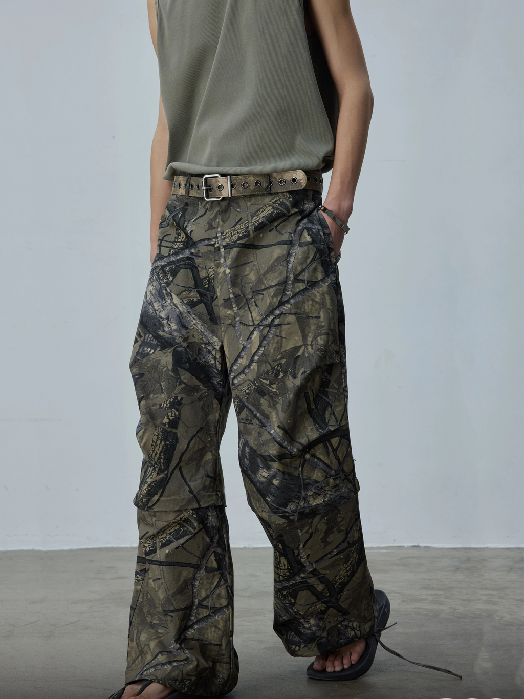 Zip-Off Branch Camo Cargo Pants  OR0605