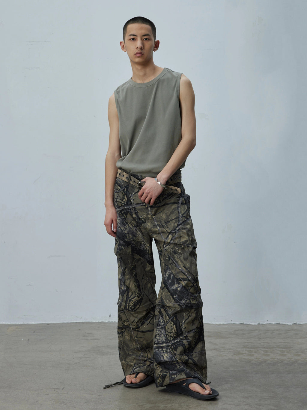 Zip-Off Branch Camo Cargo Pants  OR0605