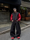 Double Win Wide Denim Pants  OR0615