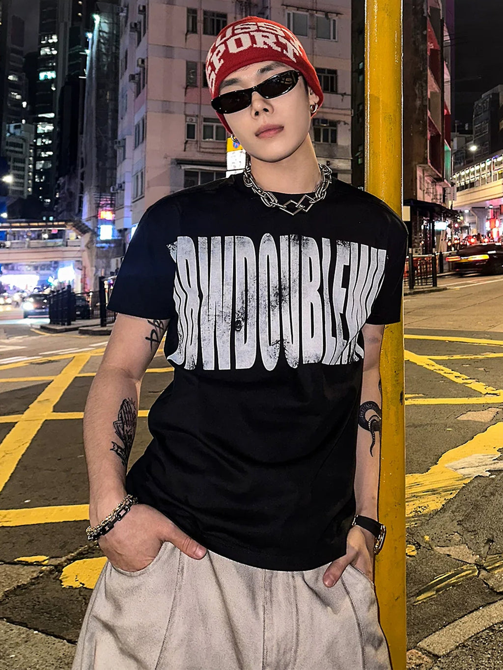 Ghost Paragraph Tee  OR0617
