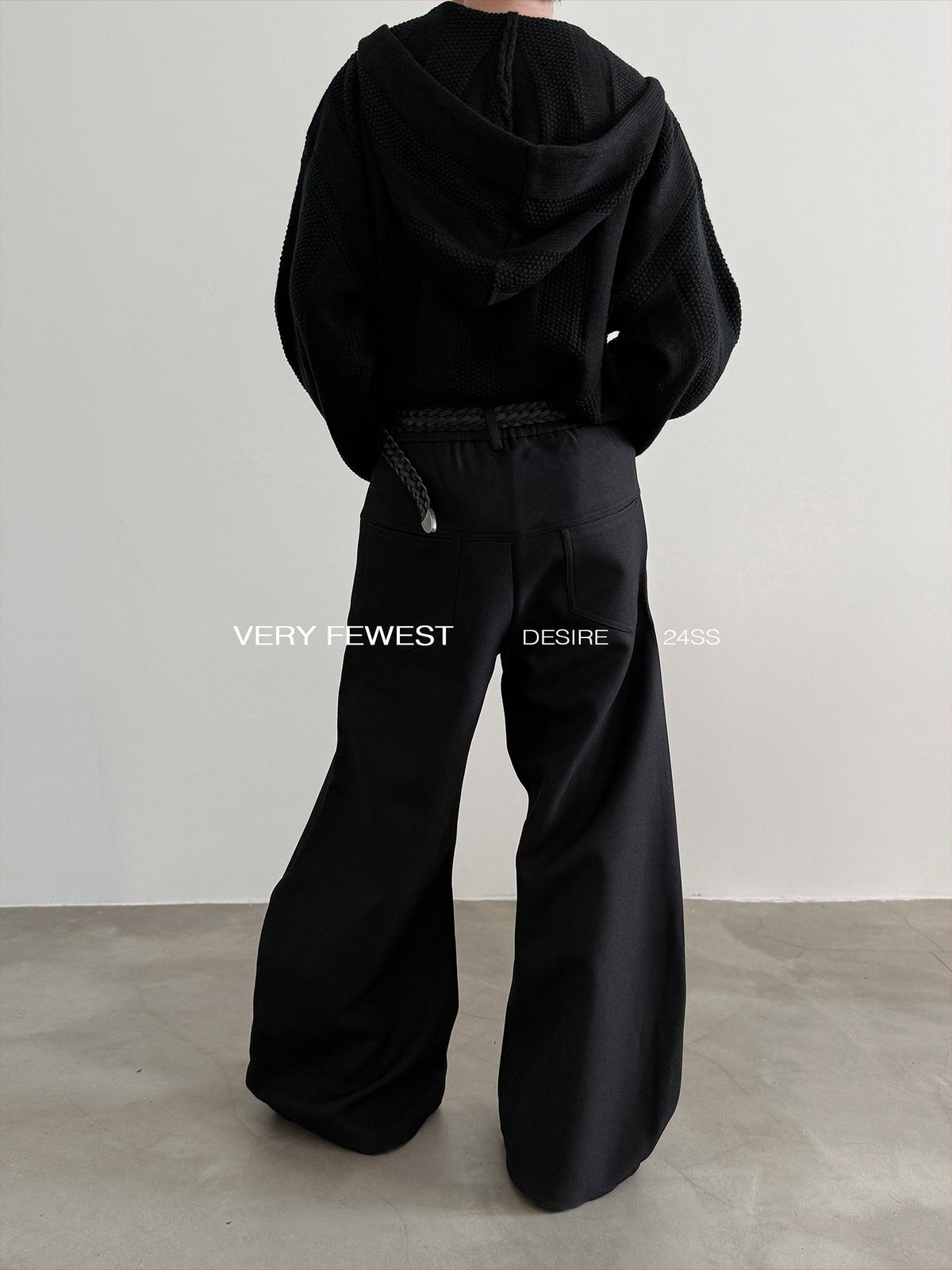 Wide Leg Pleats Pants  OR0619