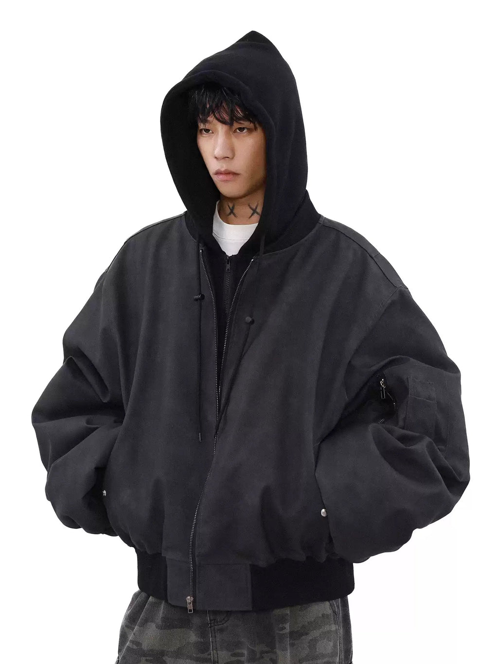 Oversized Bomber Jacket  OR0626