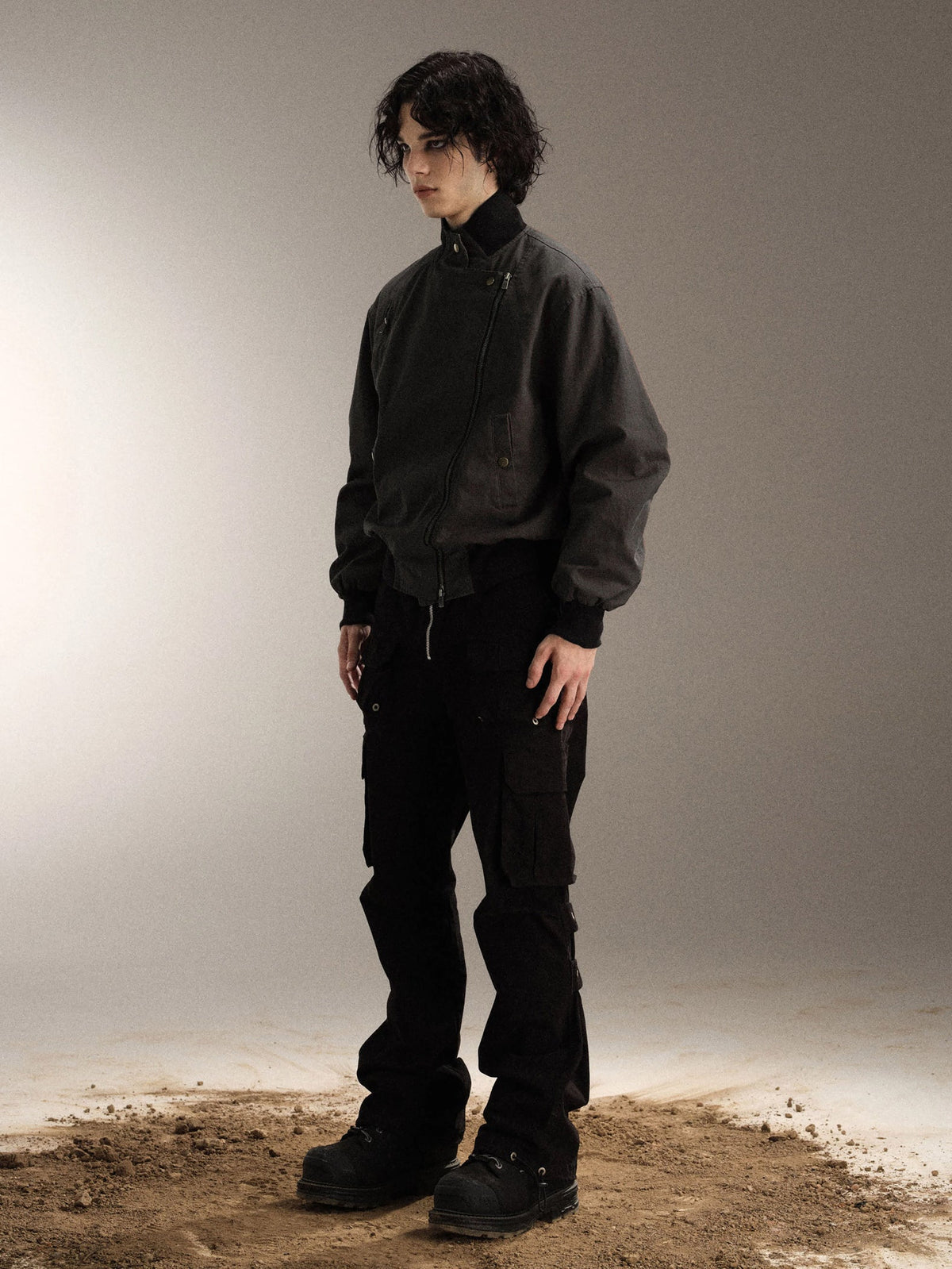 Multi-pocket Zip Work Pants  OR0632