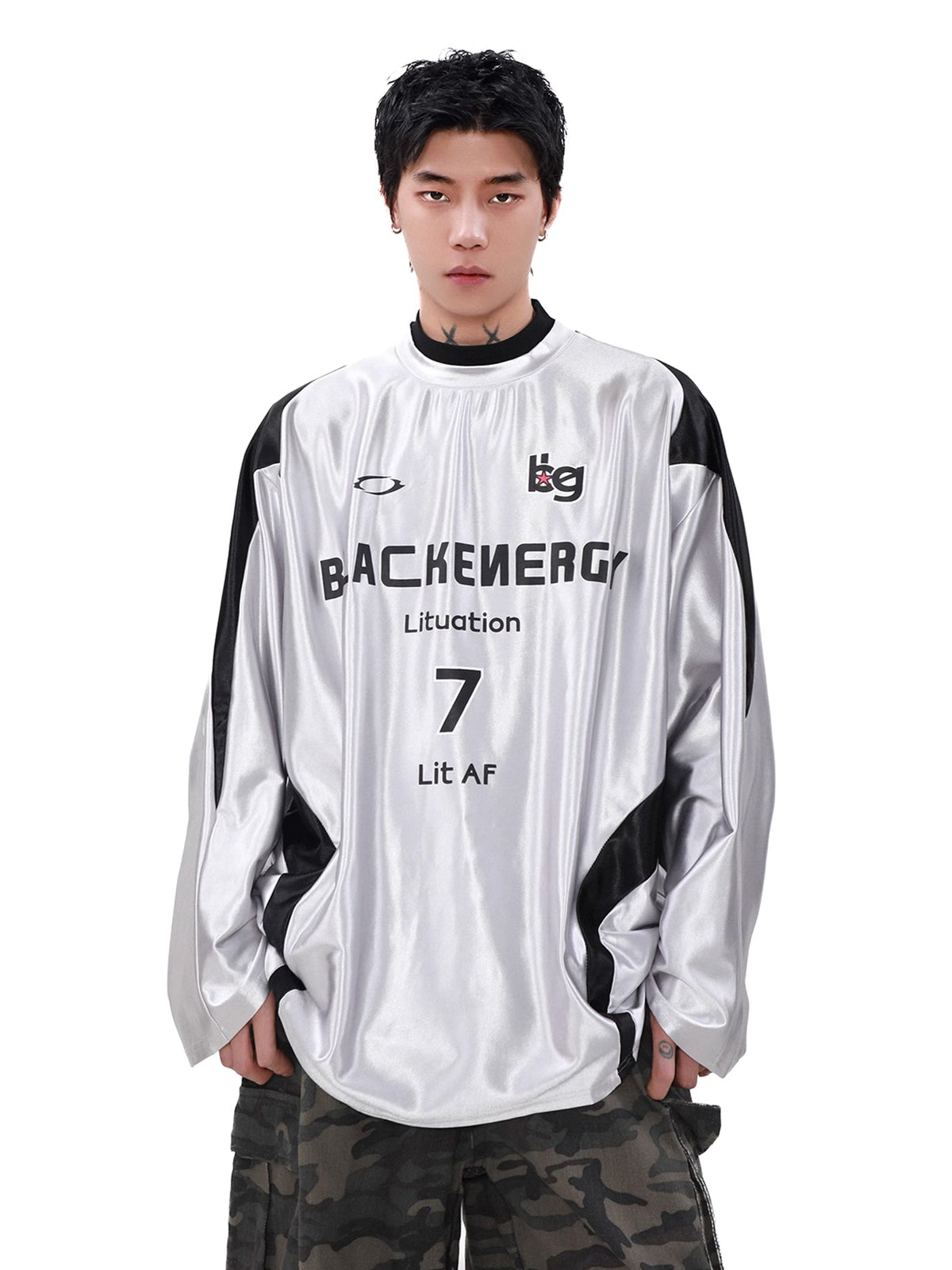 Retro Sports Long Sleeve Jersey  OR0635