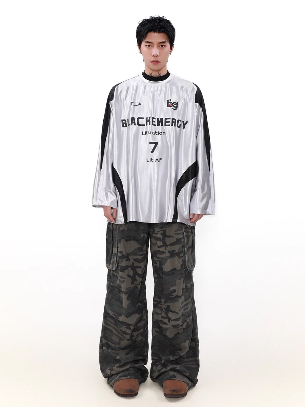 Retro Sports Long Sleeve Jersey  OR0635