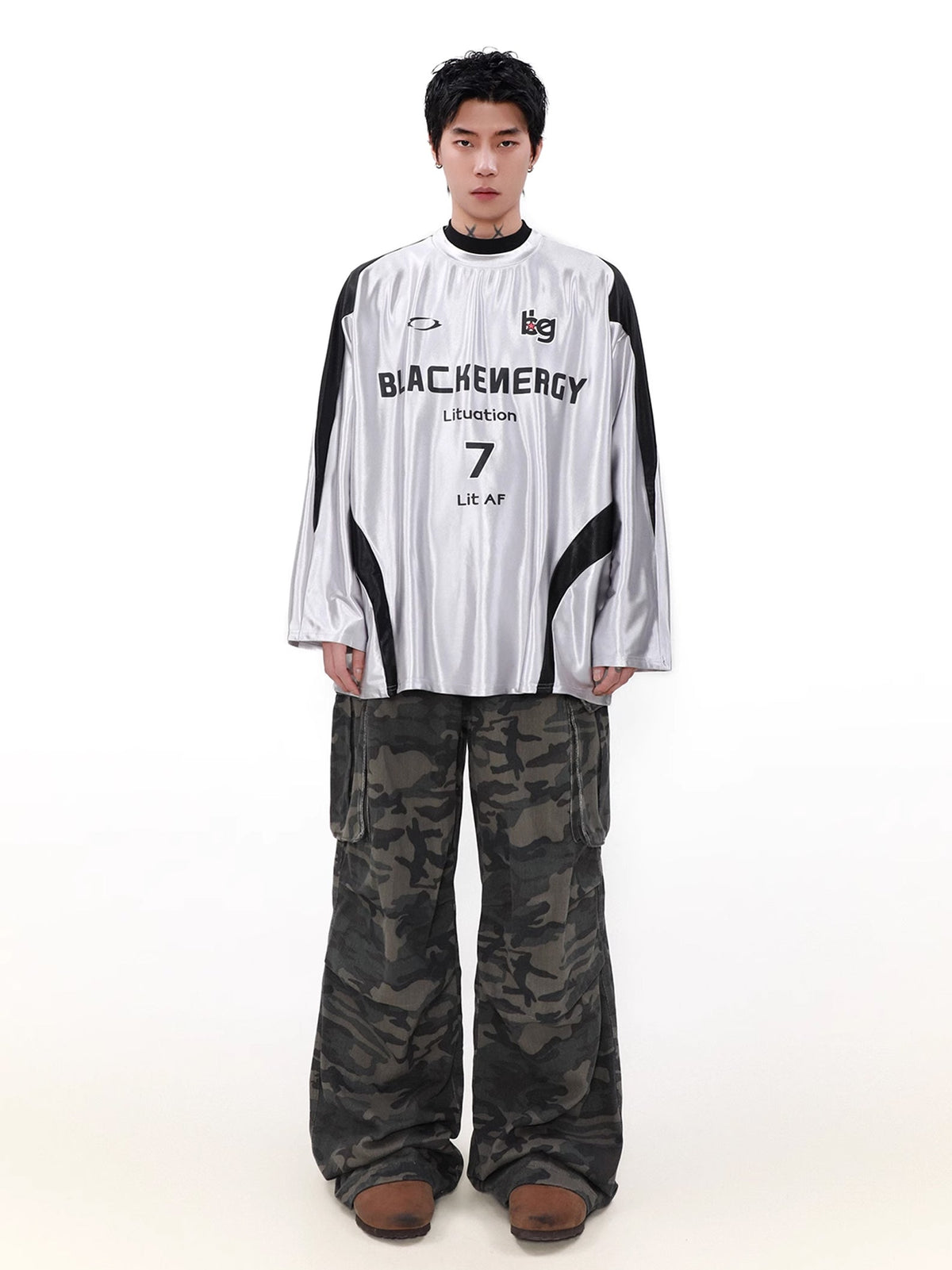 Retro Sports Long Sleeve Jersey  OR0635