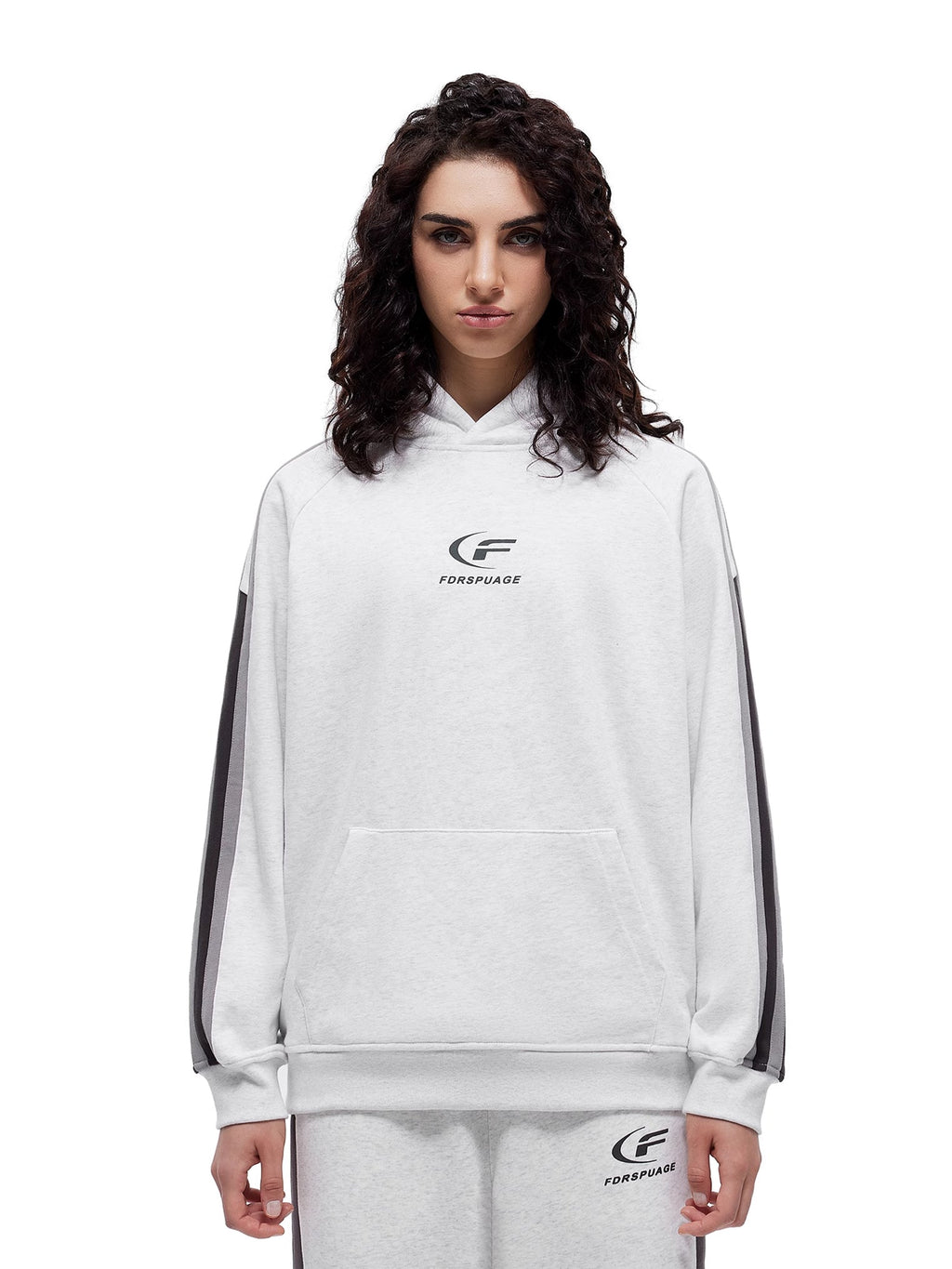 Splicing Webbing Hoodie  OR0644