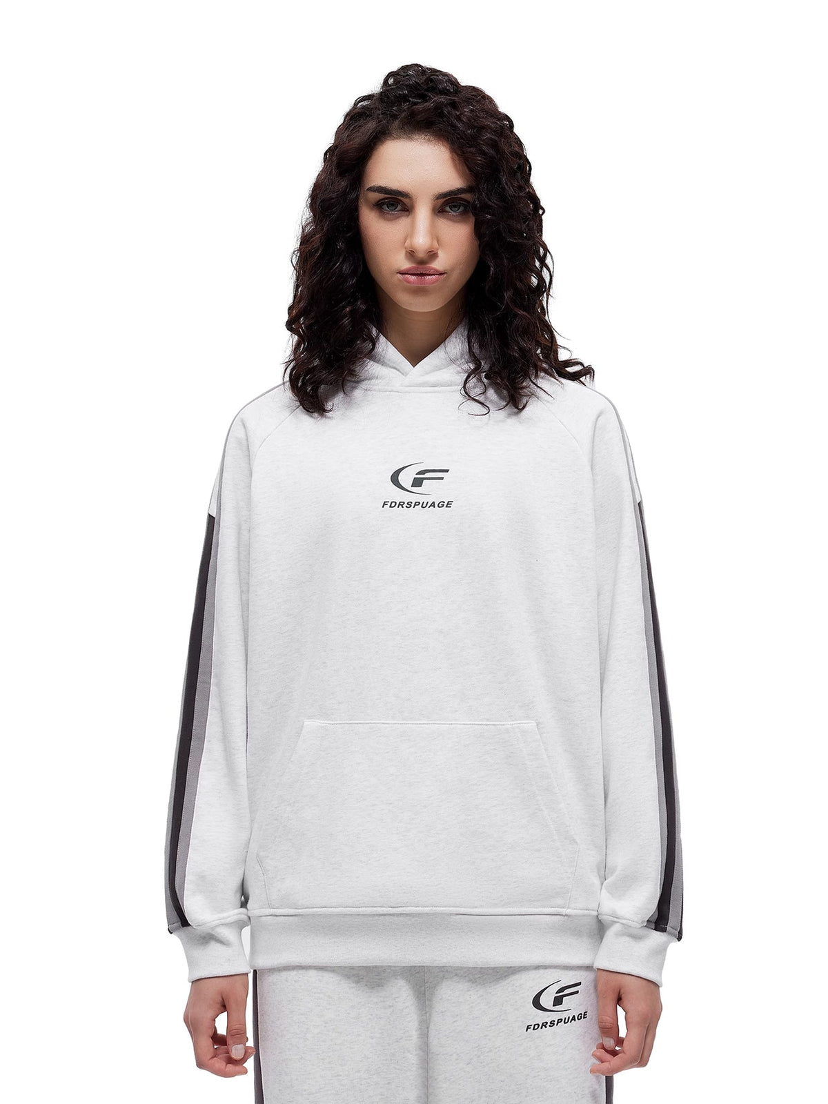 Splicing Webbing Hoodie  OR0644