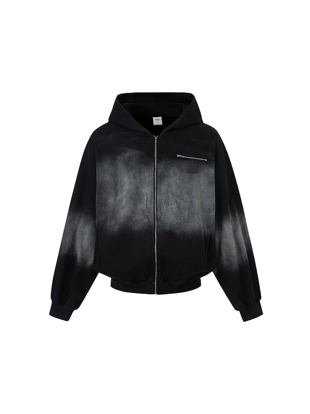Retro Washed Zip Hoodie  OR0646
