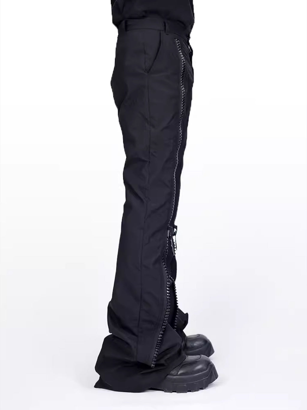 Center Zip Flare Pants  OR0656
