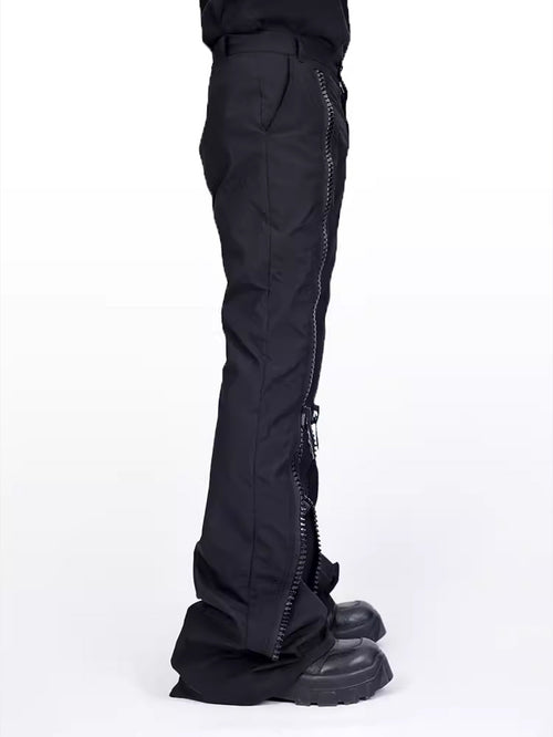 Center Zip Flare Pants  OR0656