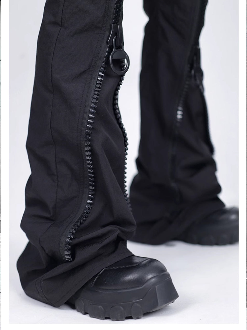 Center Zip Flare Pants  OR0656