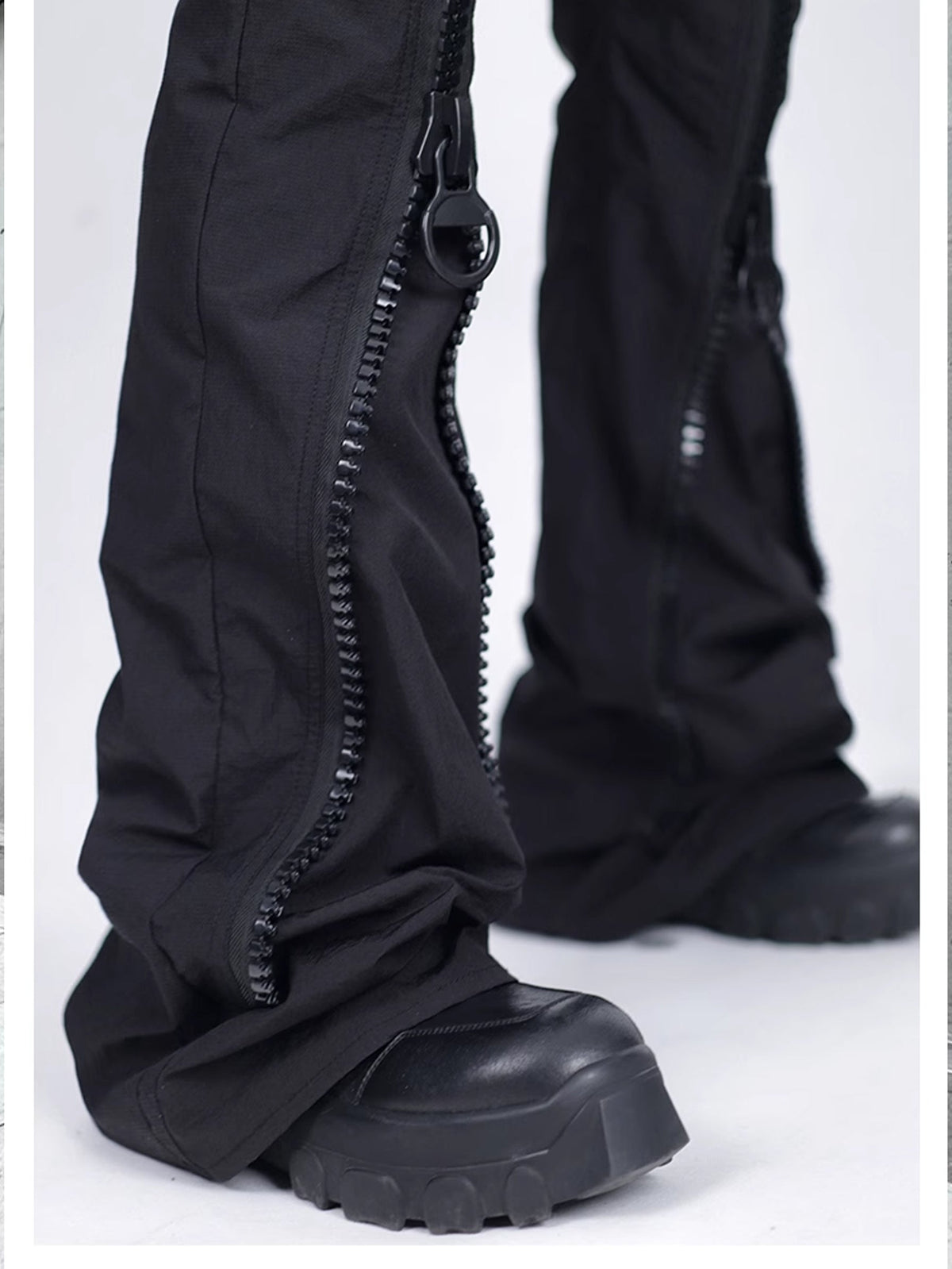 Center Zip Flare Pants  OR0656