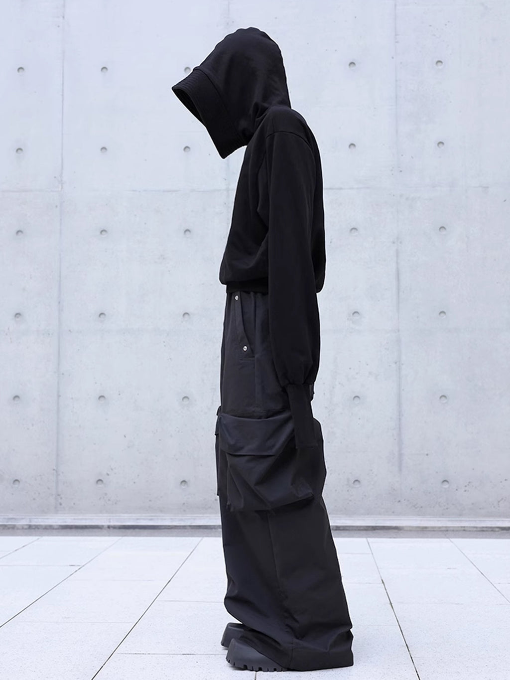 3D Pocket Wide Cargo Pants  OR0661