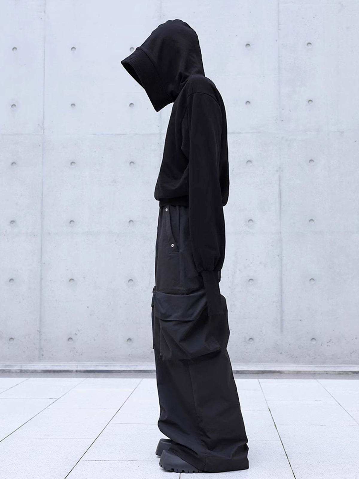 3D Pocket Wide Cargo Pants  OR0661