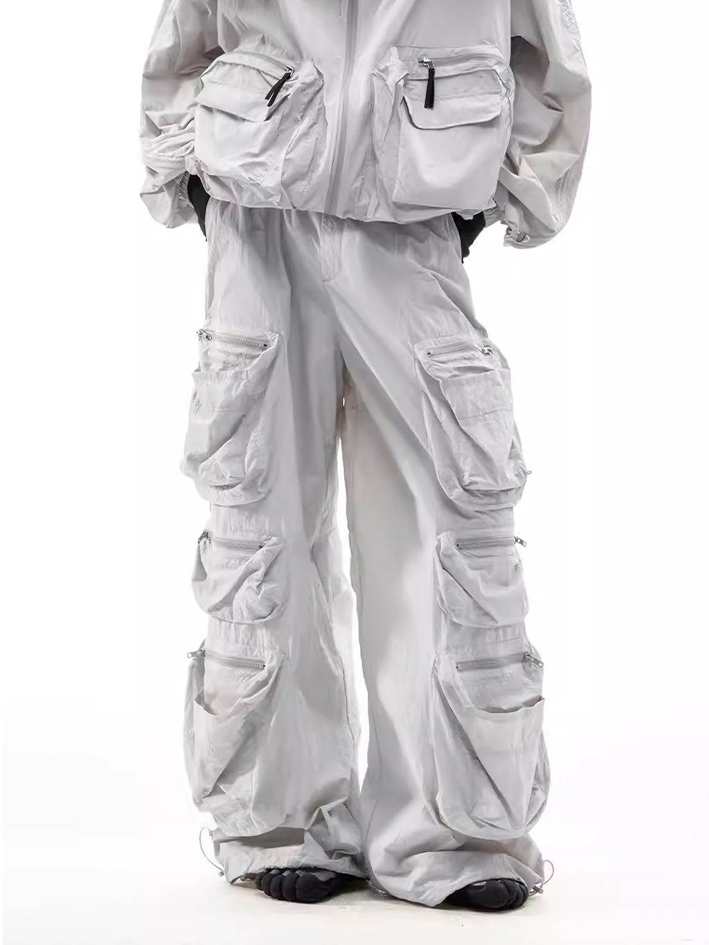 Multi Pocket Nylon Cargo Pants  OR0677