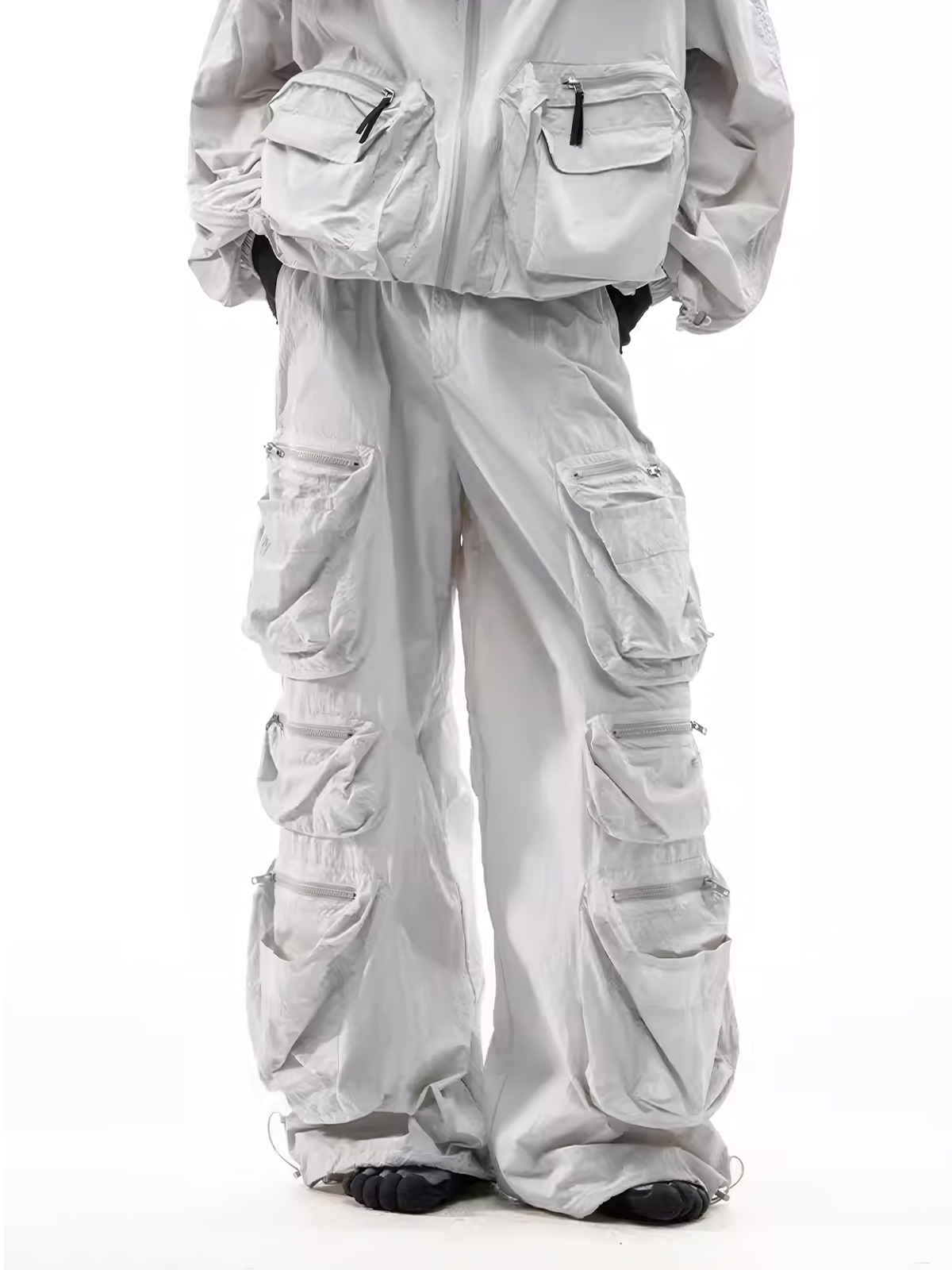 Multi Pocket Nylon Cargo Pants  OR0677