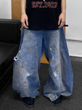 Dirty Baggy Denim Pants  OR0680