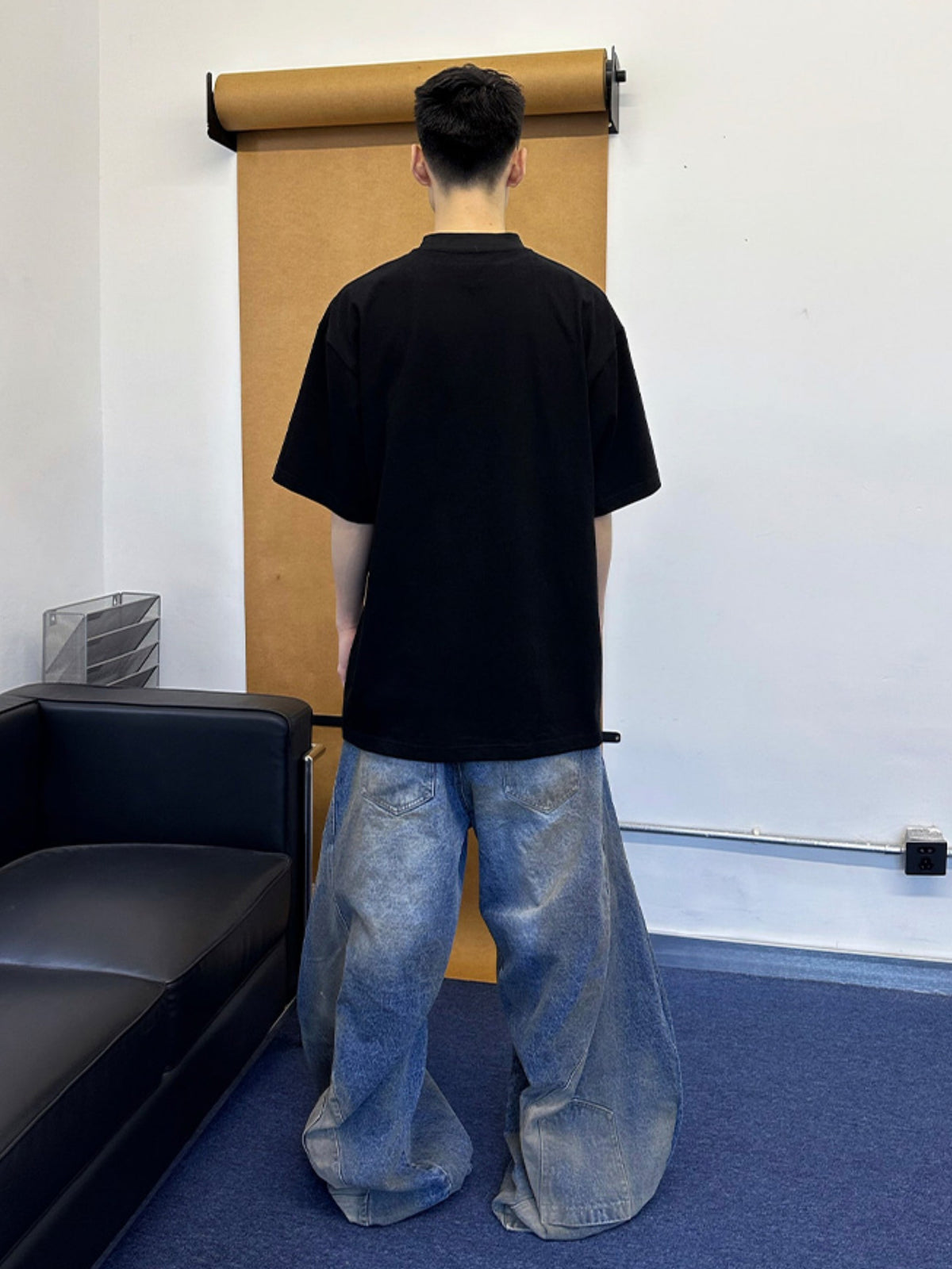 Dirty Baggy Denim Pants  OR0680