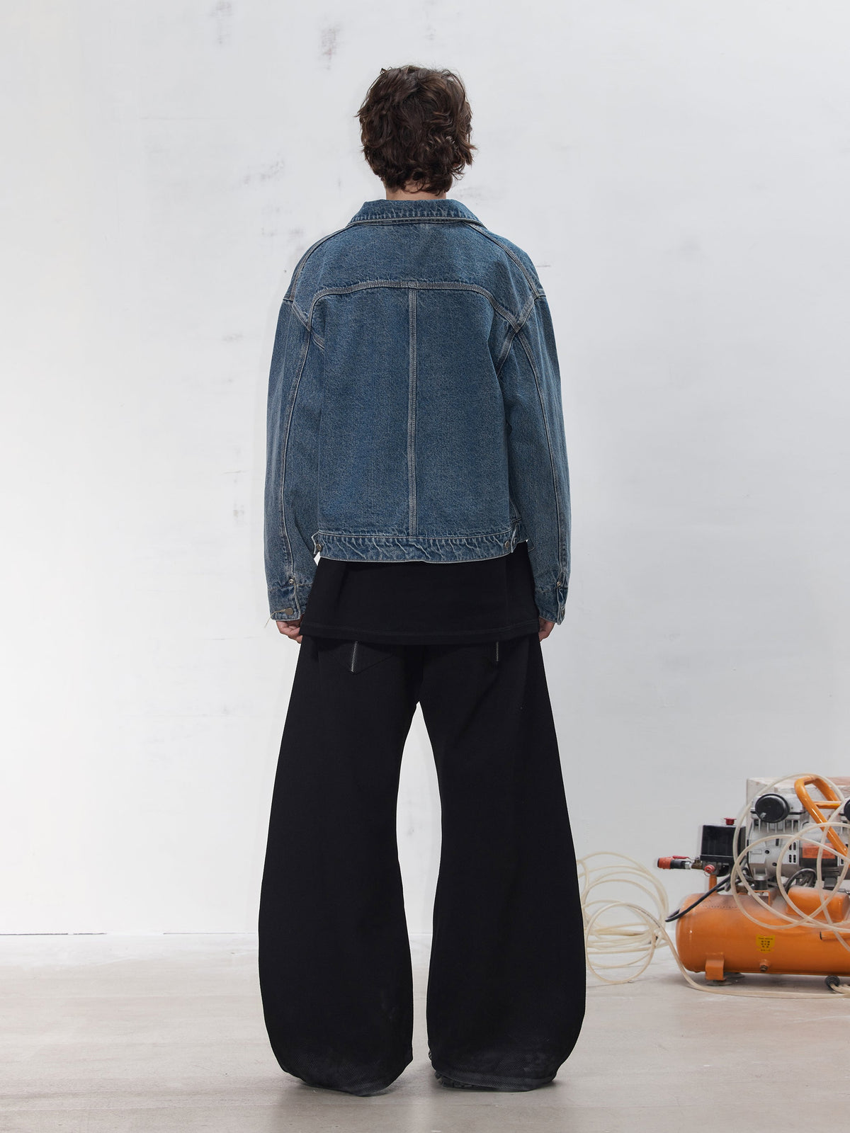Graffiti Loose Denim Jacket  OR0688