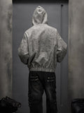 Studs Zip Up Hoodie  OR0693