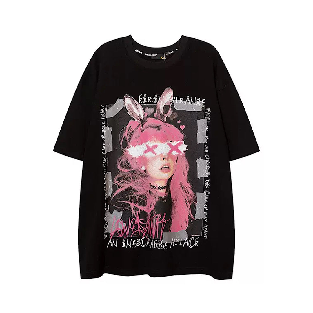 Accident Bunny Gather T-shirt  OR0700